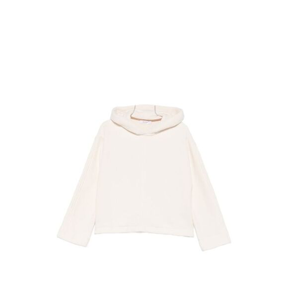 Max Mara Women Logo Cotton Hoodie